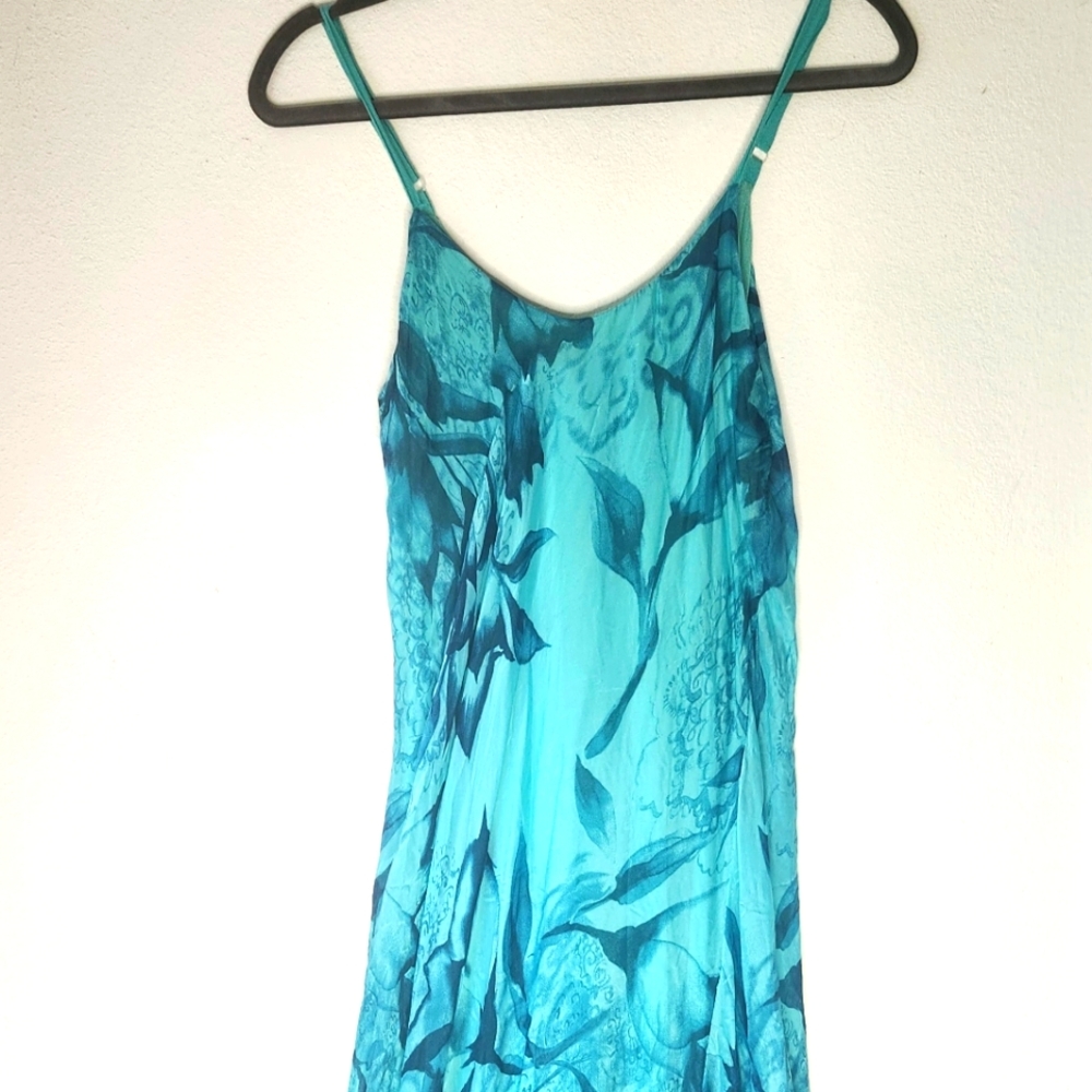 Floral Print|Scarf Style|Slip Maxi Dress